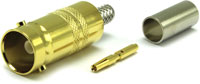 COAX CONNECTORS BNC - Female, cable - Crimp - 12G 4K UHD - KORUS series