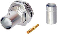 NEUTRIK BNC CONNECTORS - Female, panel - Crimp - 3G HD-SDI