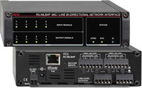 RDL AV INTERFACES - RACK-UP Series