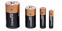 DURACELL ALKALINE BATTERIES