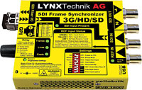 LYNX YELLOBRIK SDI FRAME SYNCHRONISER AND SCALER/UP/DOWN/CROSS CONVERTER - 3Gbit - PVD 1800