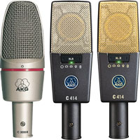 AKG MICROPHONES - Large Diaphragm Condensers