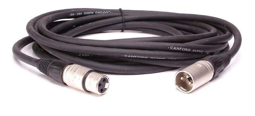 TECPRO Dual circuit cable (XLR 6 pin) - 3 metres