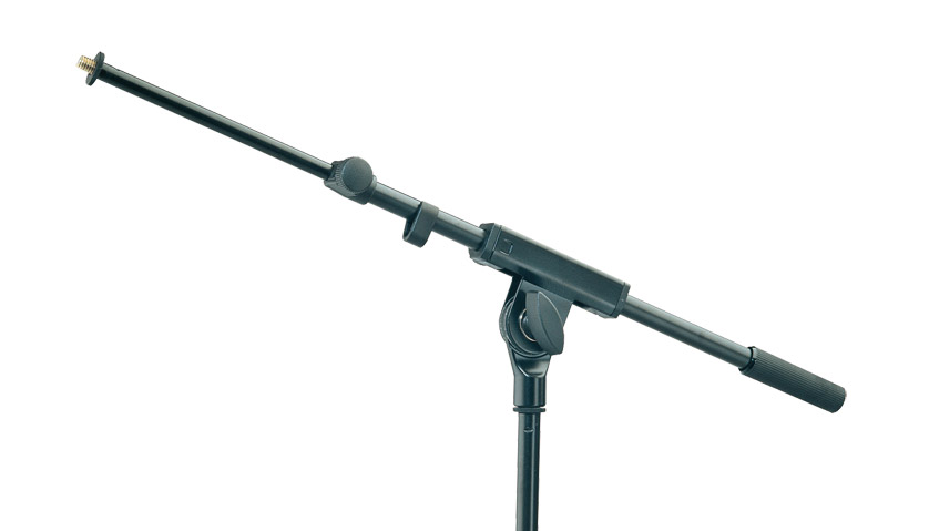 K&M 21140 MICROPHONE BOOM ARM Two-section, wing nut lock, 425