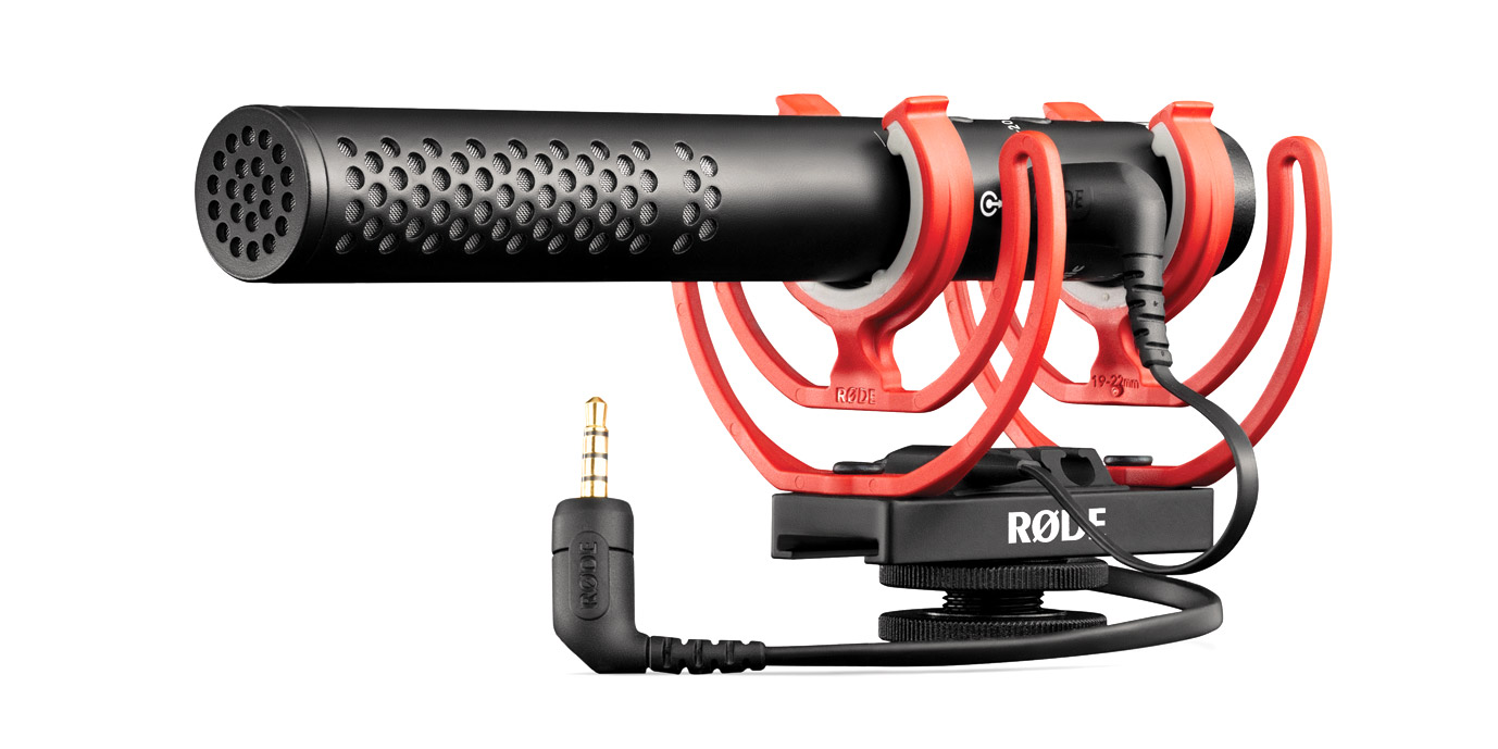 RODE VIDEOMIC NTG MICROPHONE Condenser, supercardioid, on camera, Rycote  lyre