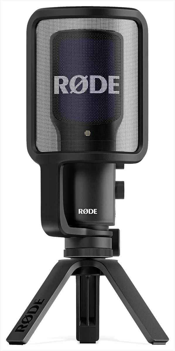 RØDE hot NT-USB with arm shock mount