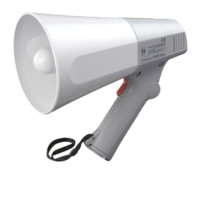 TOA ER 520W Megaphone with whistle 6W grey