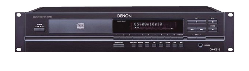 DENON DN-C615 CD PLAYER 2U, SPDIF, unbalanced out