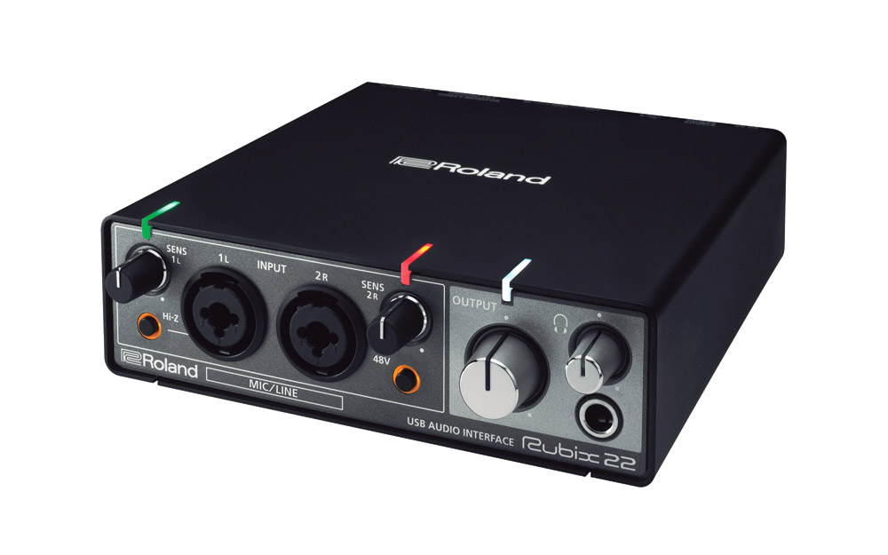 ROLAND RUBIX-22 USB AUDIO INTERFACE 2x2, mic/line in 